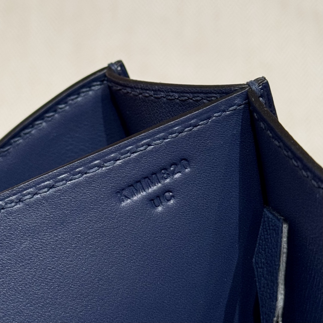 Hermès Constance 73 Blue saphir handbag (handmade to order)