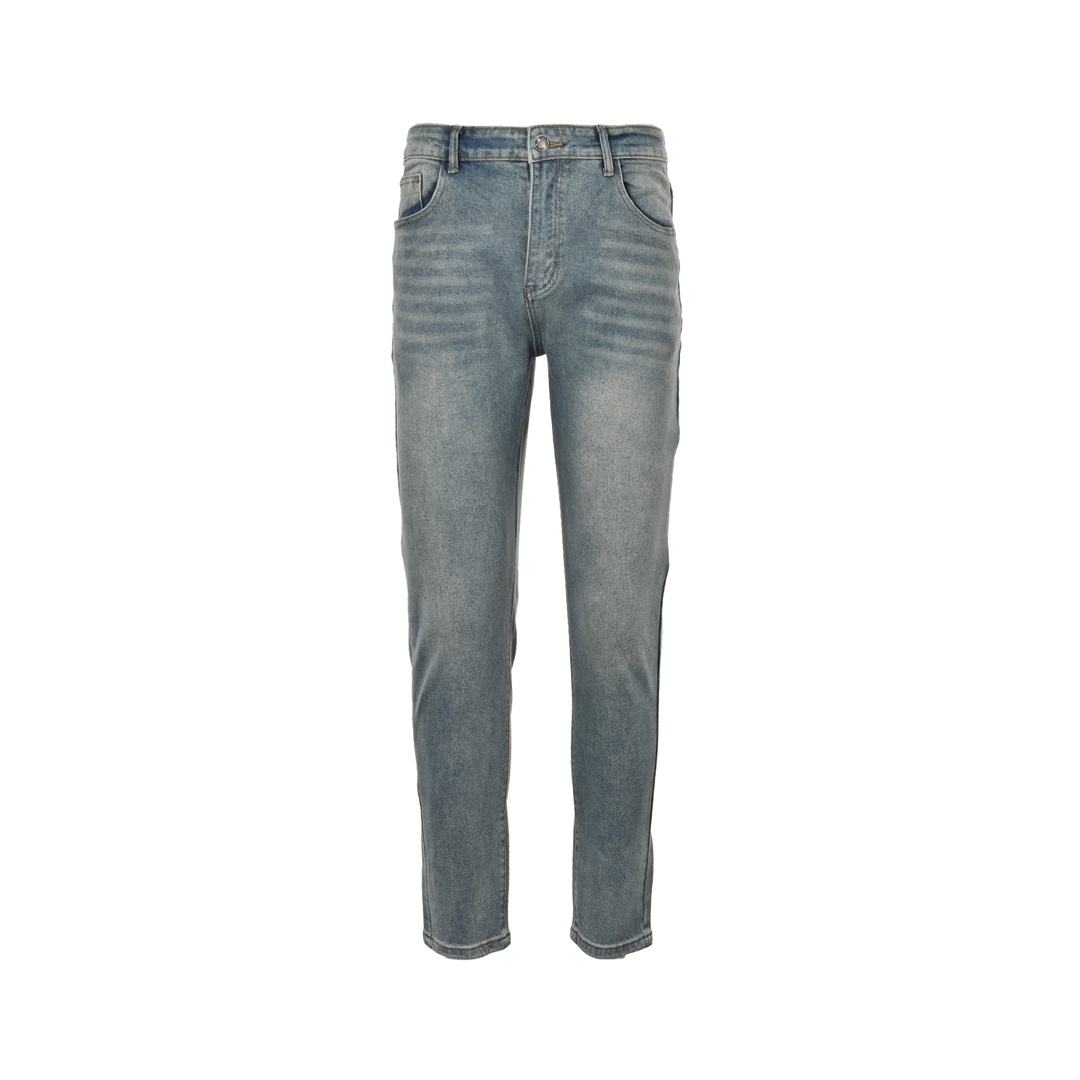 Balenciaga 24Fw Pocket Multi-Logo Print Jeans