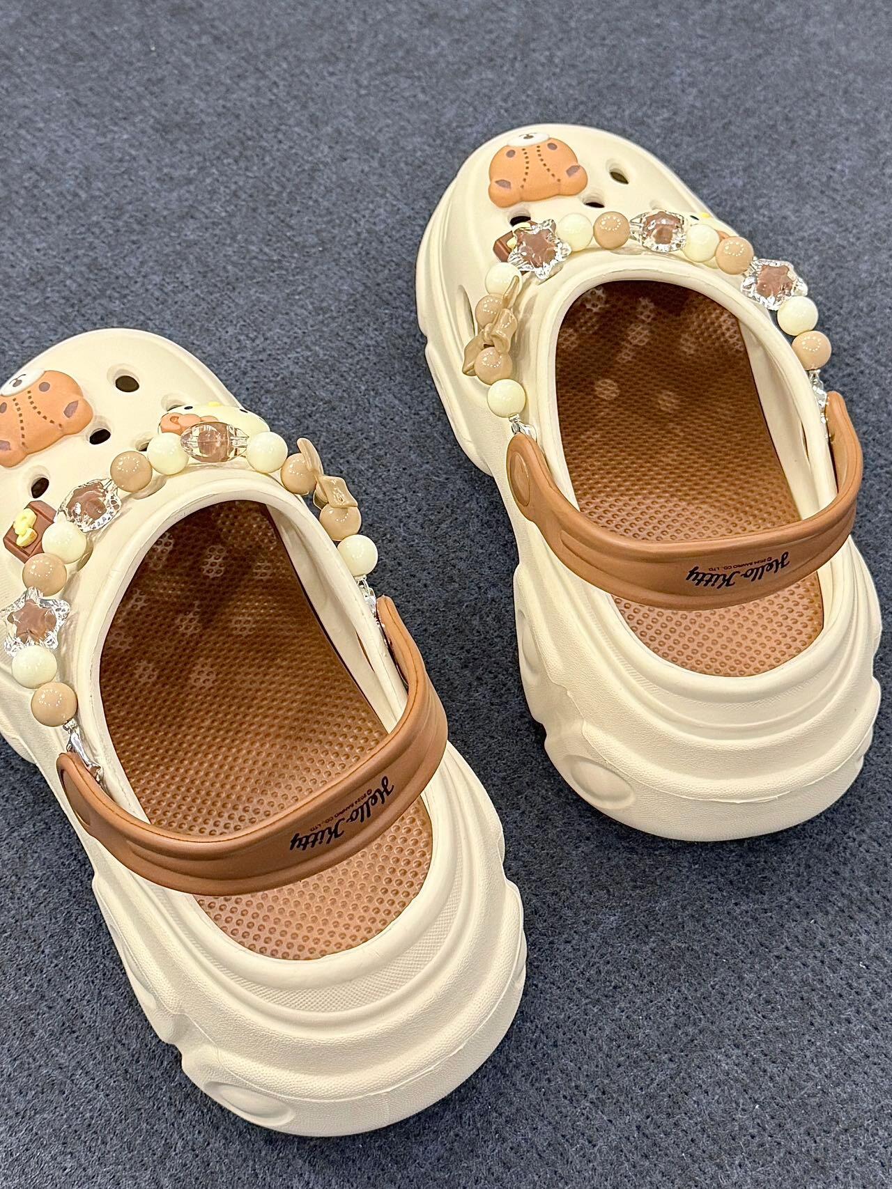 Sanrio Clogs Platform Shoes Sandal Casual Summer for Woman