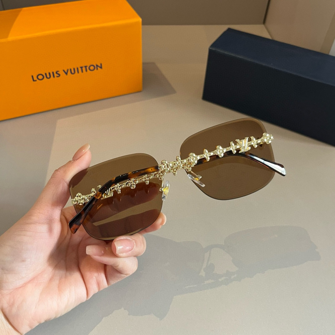 Louis Vuitton rimless sunglasses
