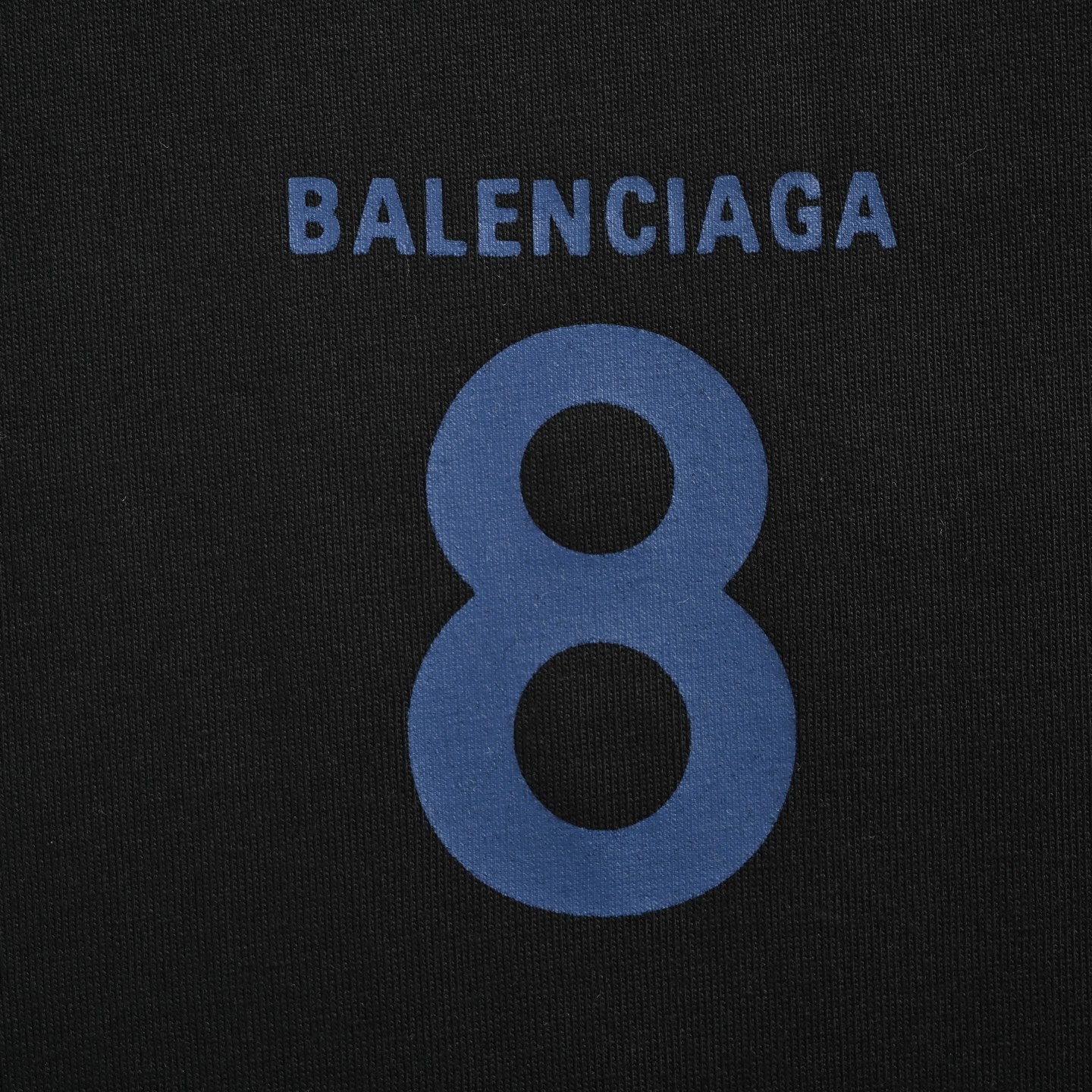 Balenciaga 25ss size 8 letter print short sleeve