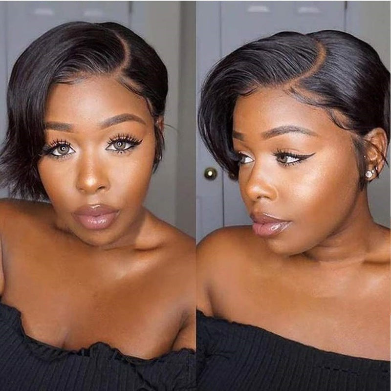 Lunawigs 099 Bob Side Parting Super Short Wig