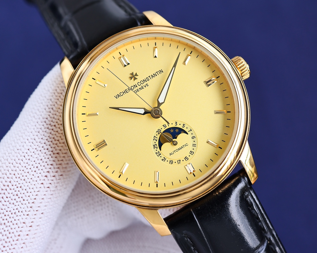 Vacheron Constantin Sun and Moon Phase Series. Men's Watch