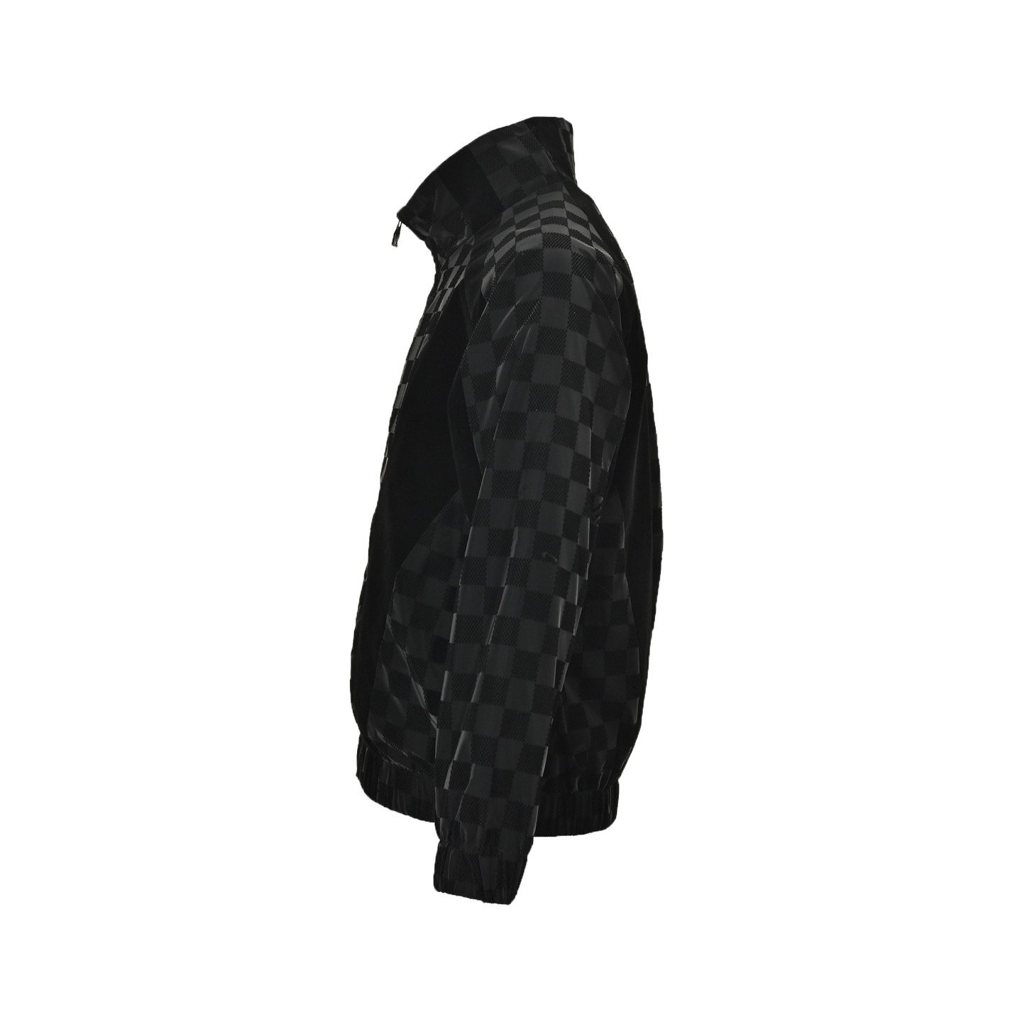Louis Vuitton 24Fw Damier flocked checkerboard suit jacket