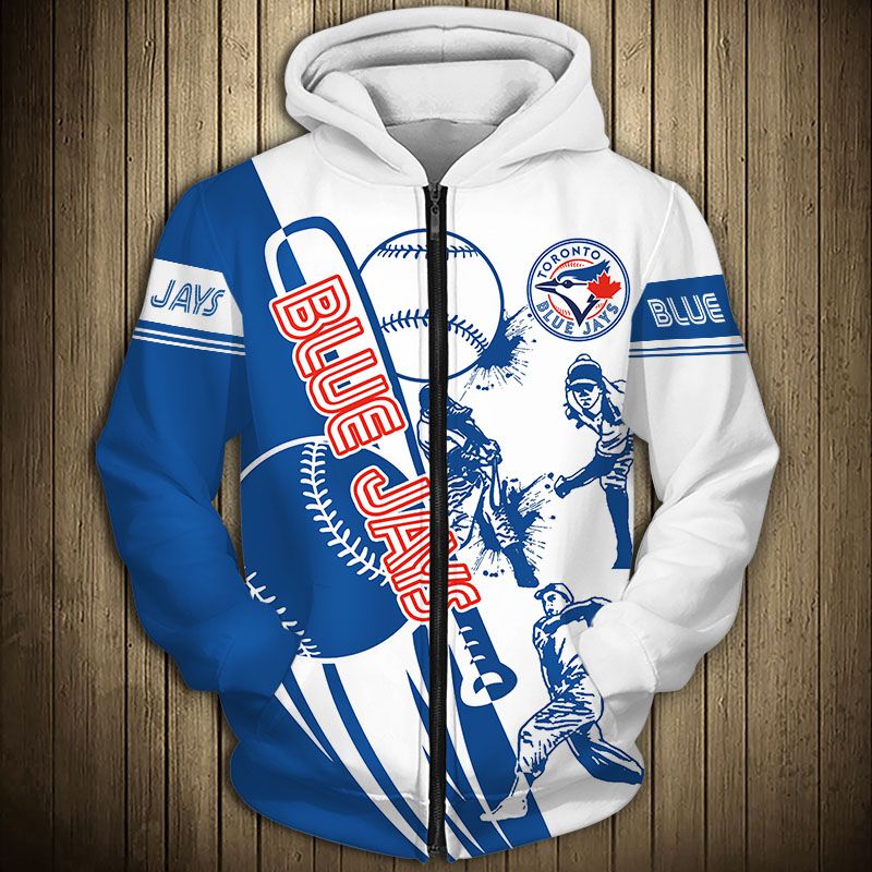 TORONTO BLUE JAYS 3D HOODIES TBJ009
