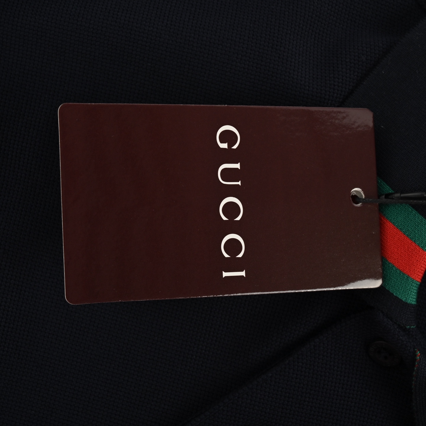 Gucci 25SS Collar Paneled Contrast Color Polo Short Sleeve
