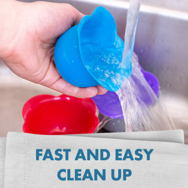 （🔥45% OFF Last Day Sale）Silicone Egg Poacher Set(4pcs/set)-BUY 3 SETS GET 3 SETS & FREE SHIPPING
