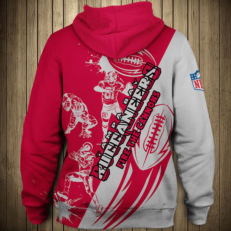 TAMPA BAY BUCCANEERS 3D HOODIE TTBB001
