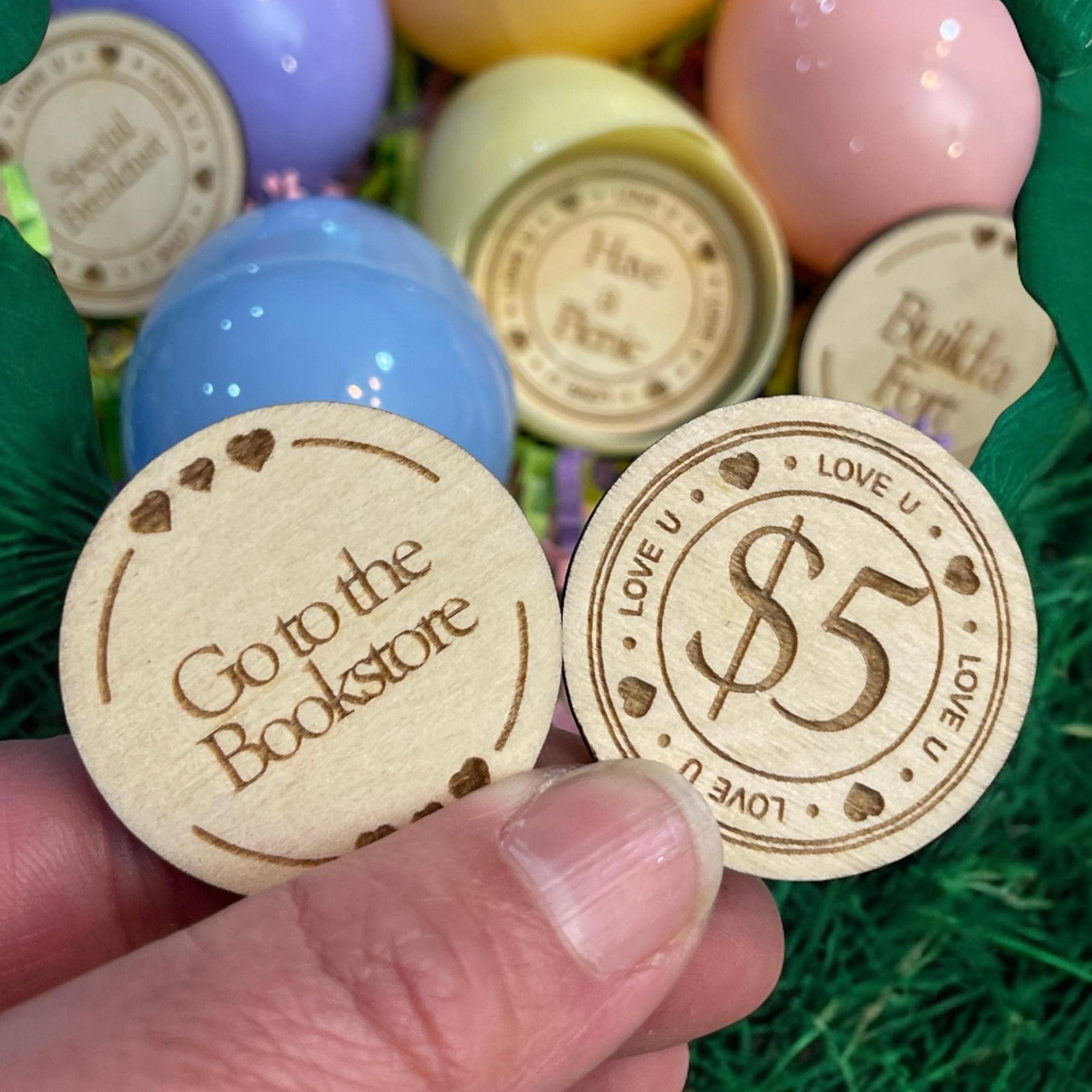 🐰Easter Basket Egg Tokens