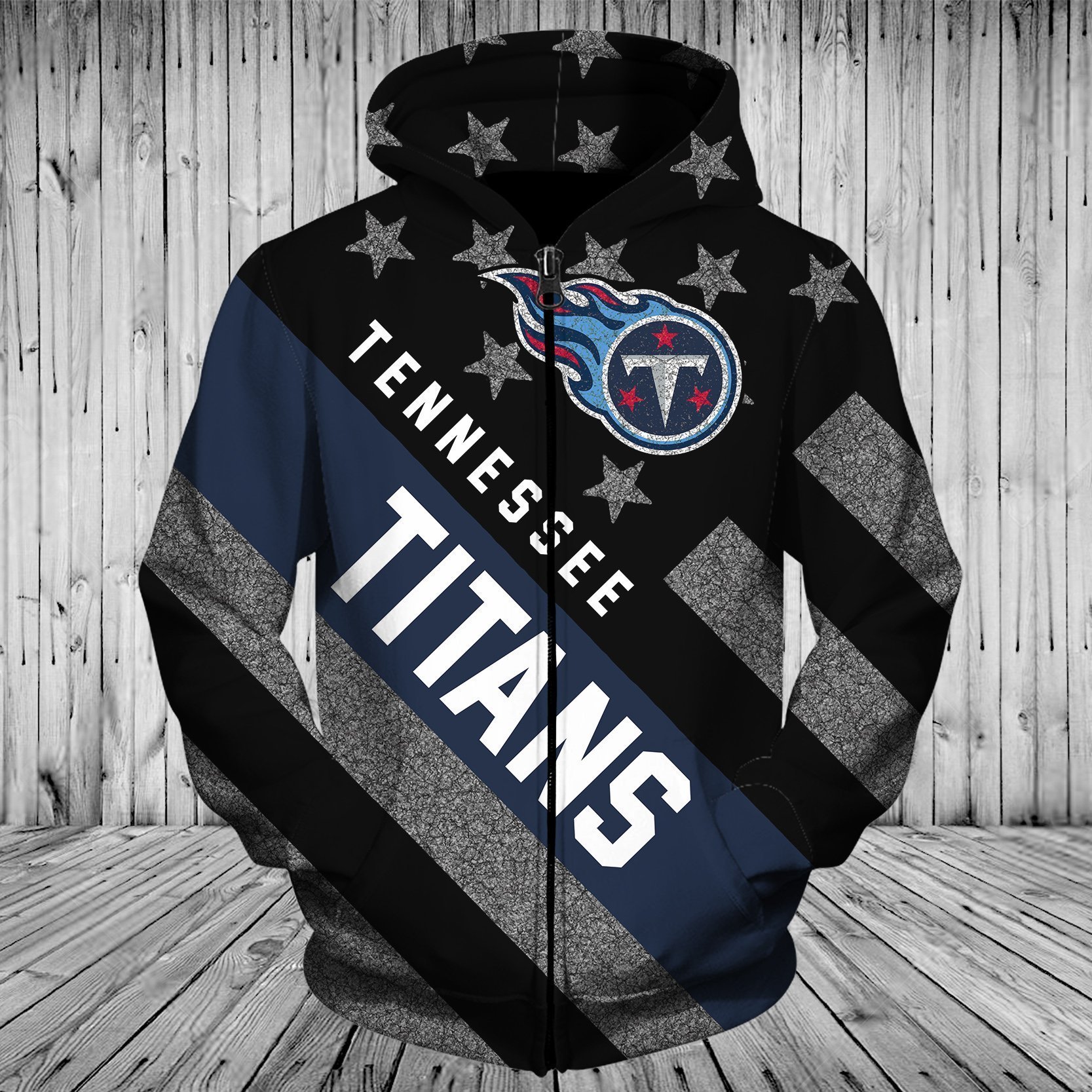 TITANS HOODIE 3D FLAG 67
