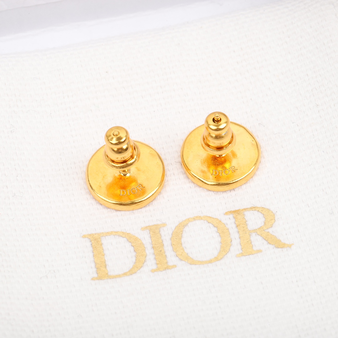 Dior Coin Earrings
