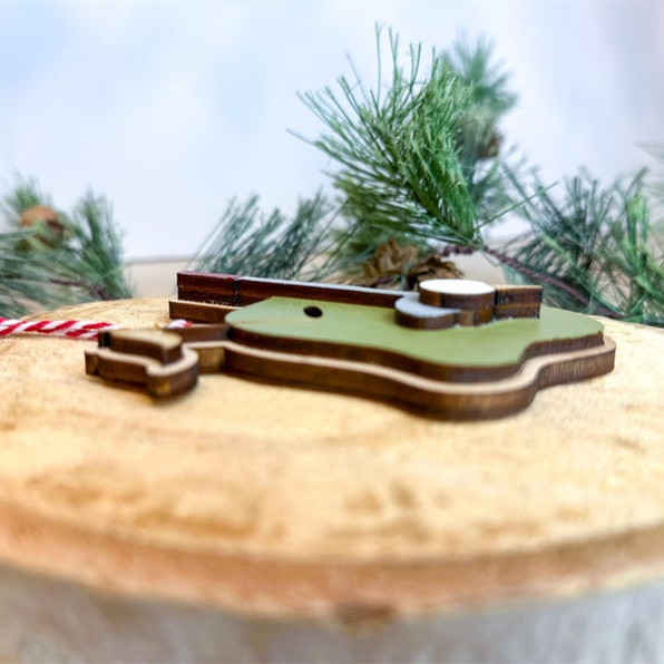 Golf Keepsake Christmas Tree Ornament