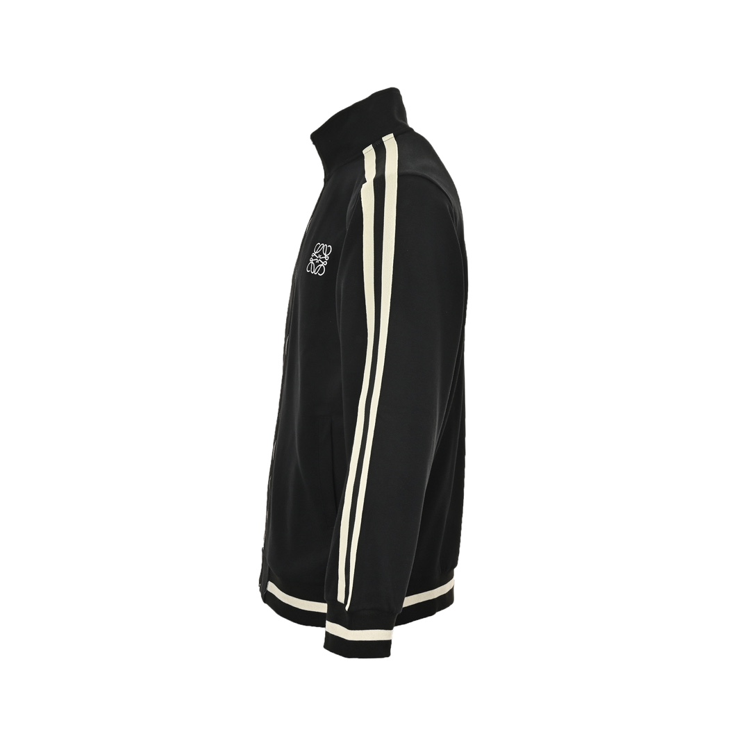 Loewe 24Fw colorblock web embroidered jacket