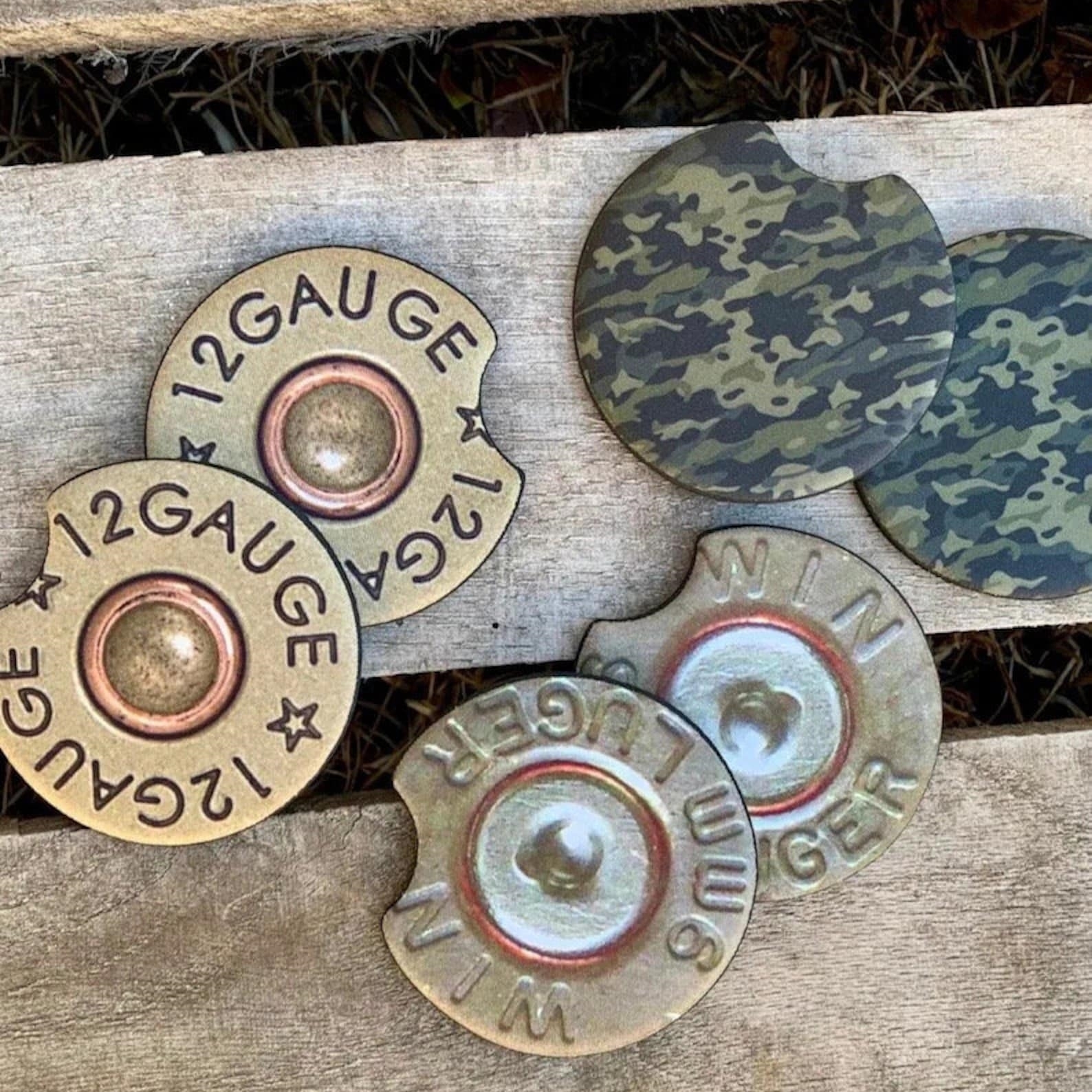Hunter Camo Bullet Coaster