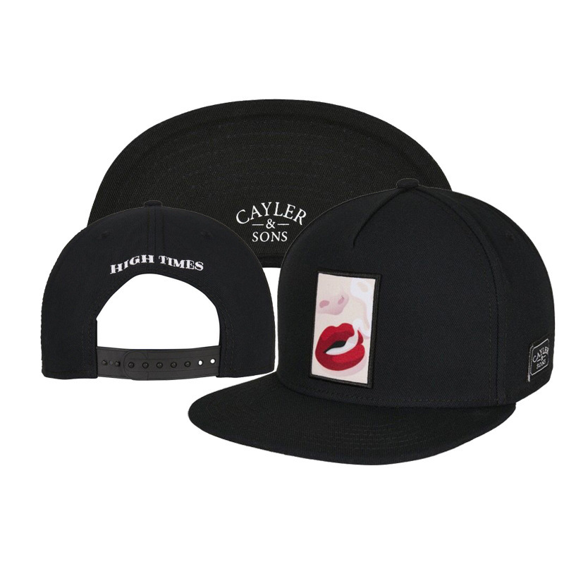 Cool American style flat hat hip-hop hat new high street men and women casual flat brim hat adjustable