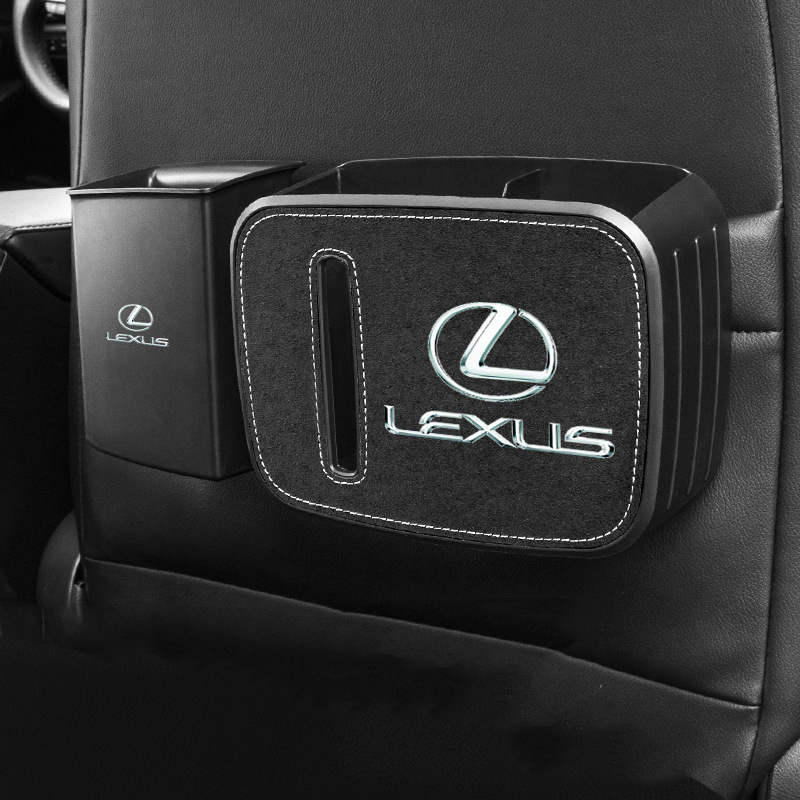Car Multi-Compartment Garbage Storage Box
