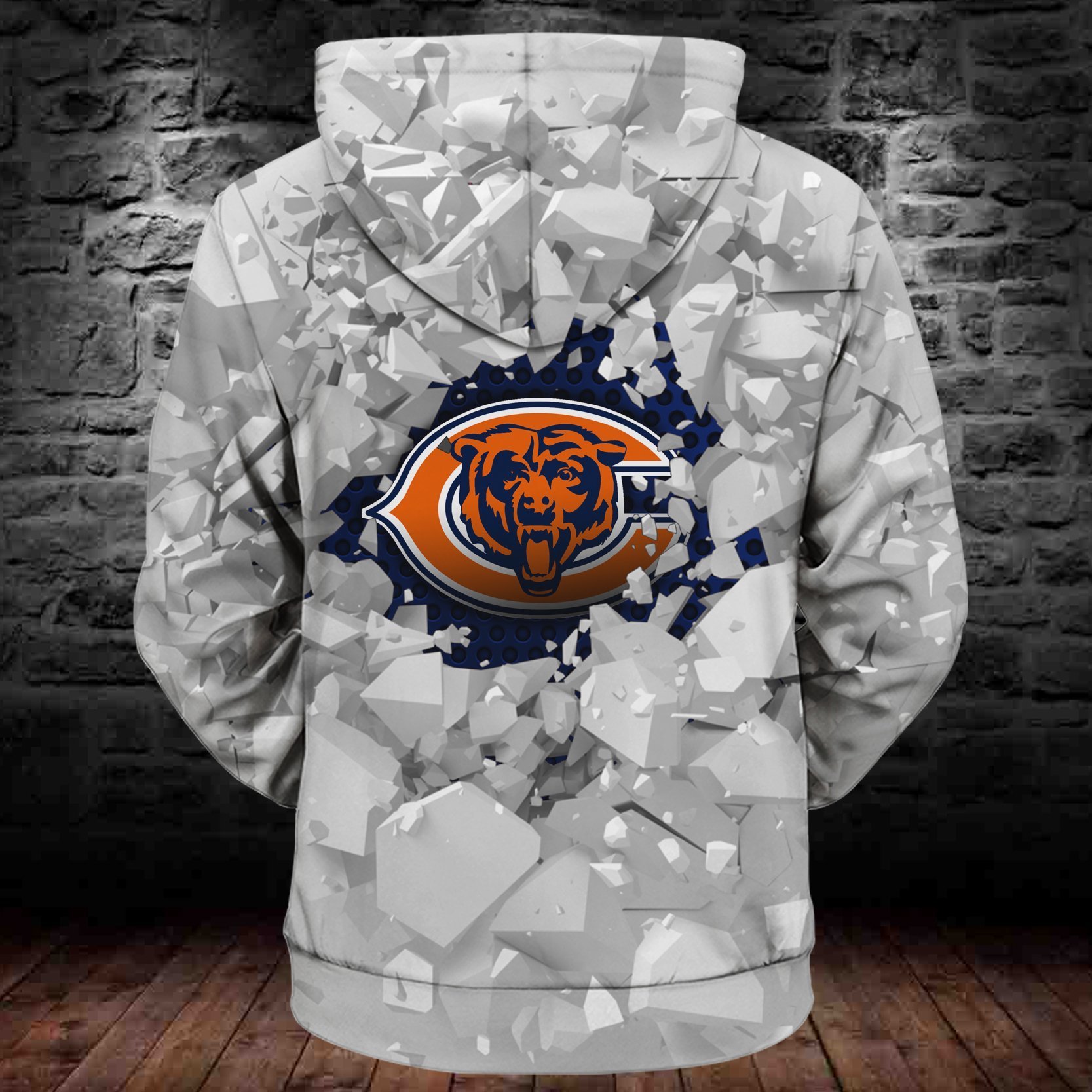 BEARS HOODIE 3D ICE