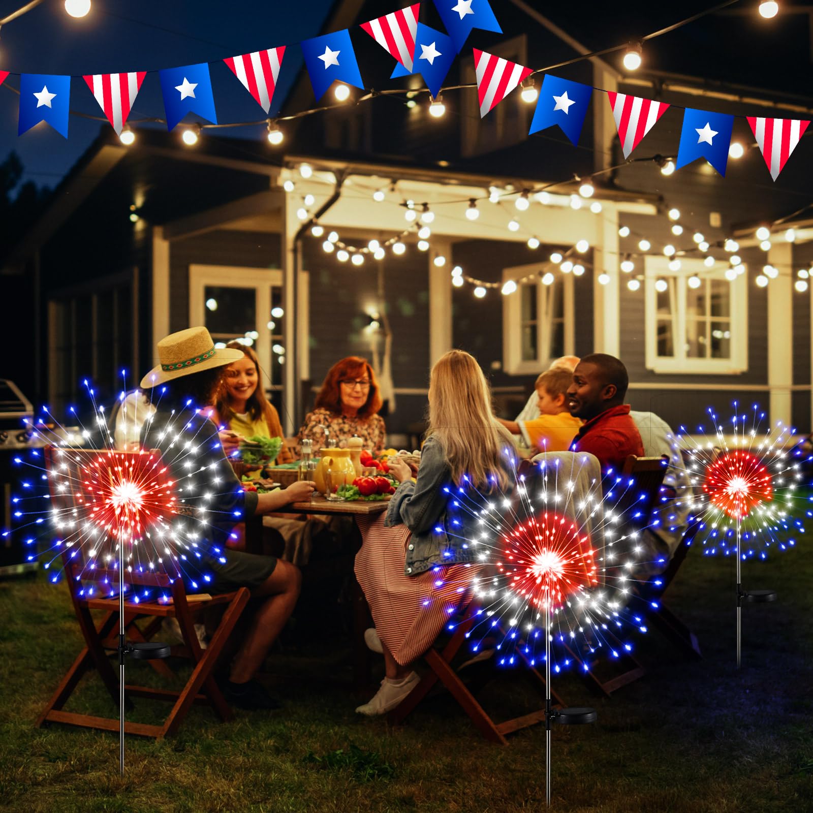 🔥Last Day 50% OFF🔥4th of July Solar Firework Lights