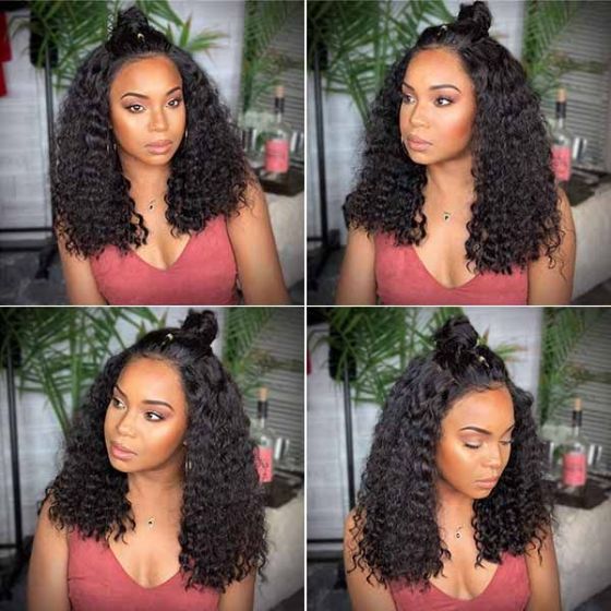 New Lace Front Wigs Water Curly Wig