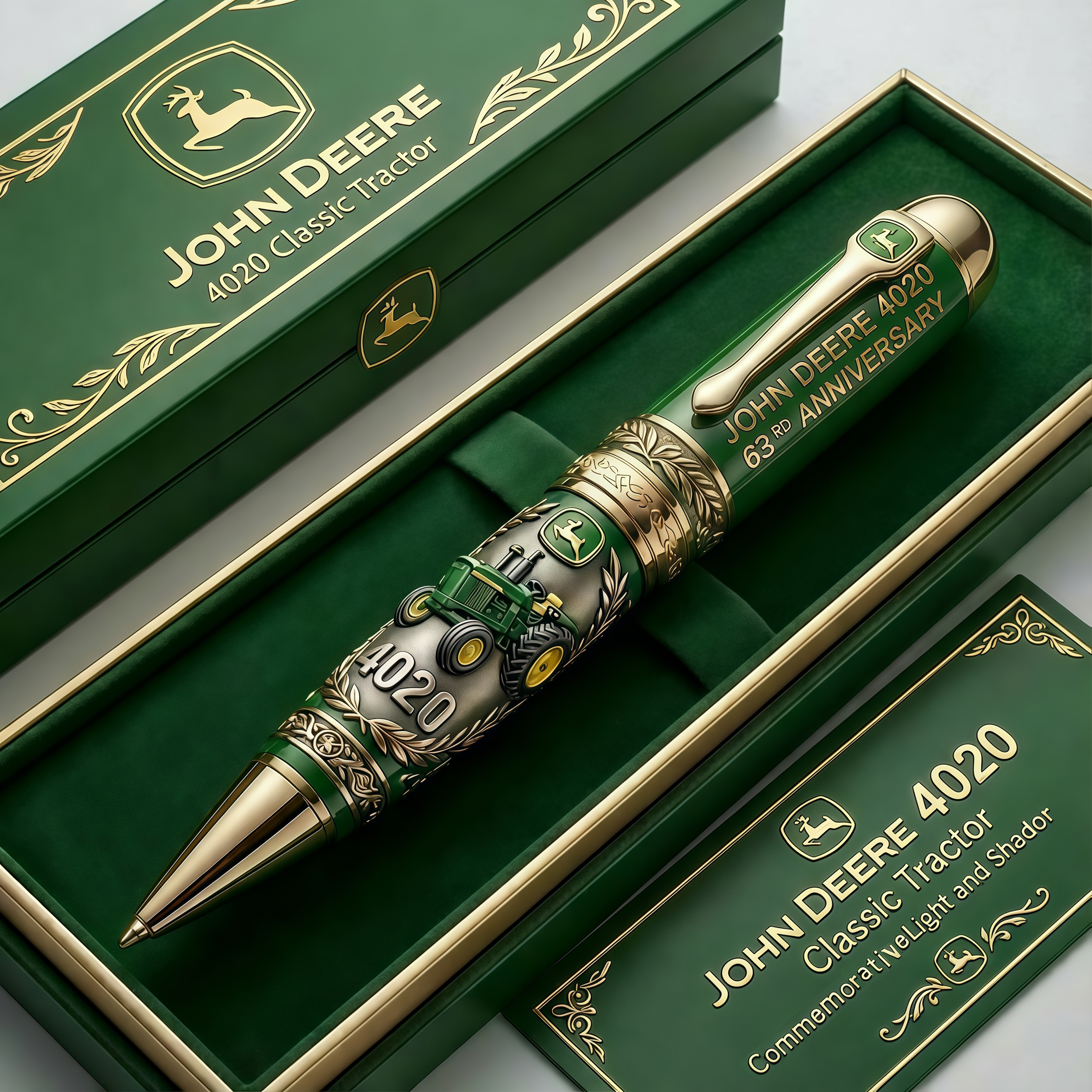 John Deere 4020 Classic Tractor Commemorative Ballpoint Pen
