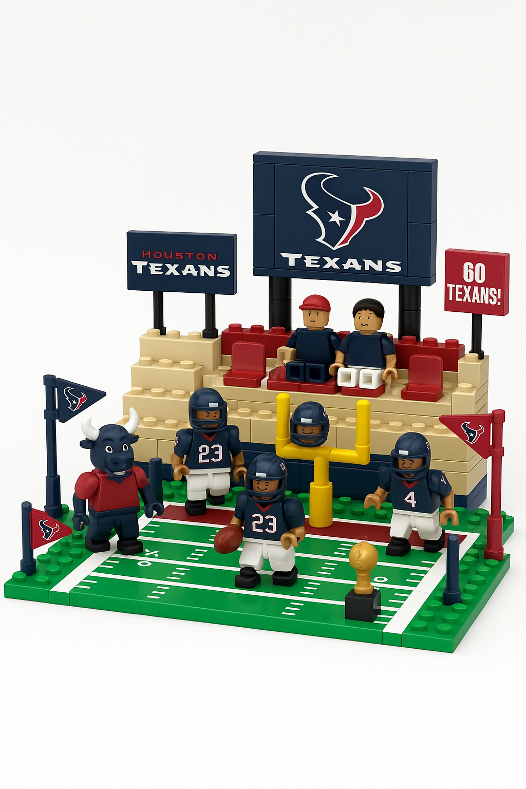 Houston Texans Commemorative LEGO Set – 60 Texans Celebration