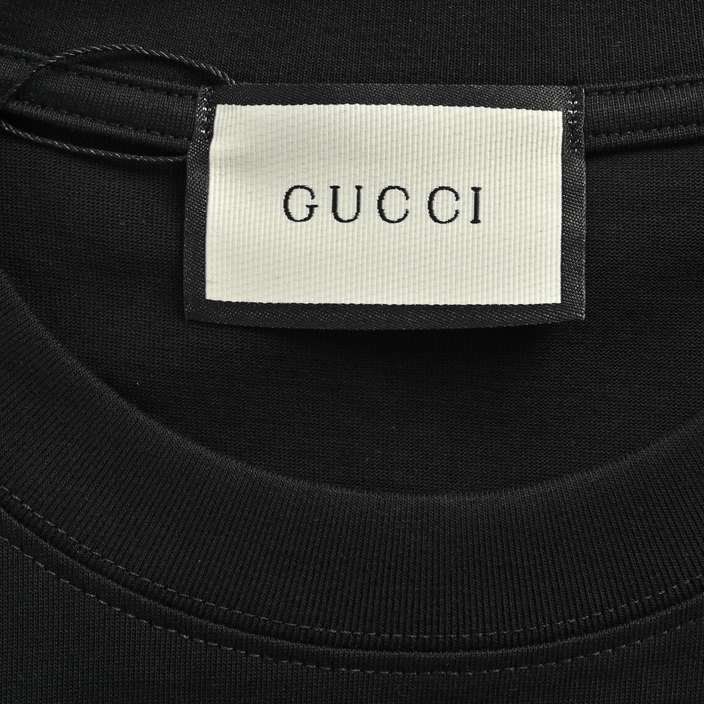 Gucci 25ss collar embroidered short sleeve