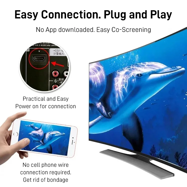 (🔥Last Day Promotion-SAVE 50% OFF)2023 New Upgrated HD 4K Wireless Screen Projector-BUY 2 GET 10% OFF & FREE SHIPPING