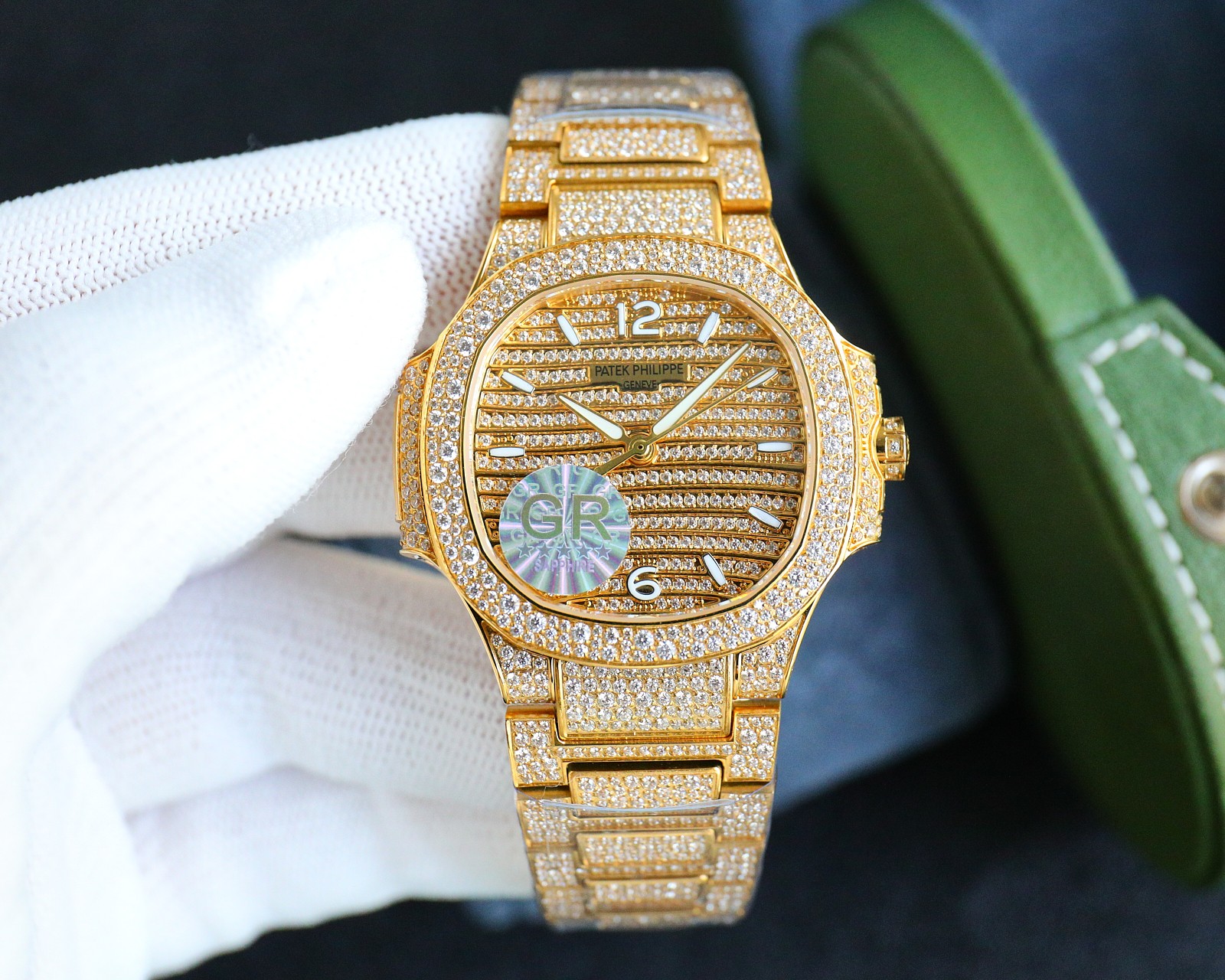Patek Philippe 7118 Women's Nautilus Full Diamond Limited Edition