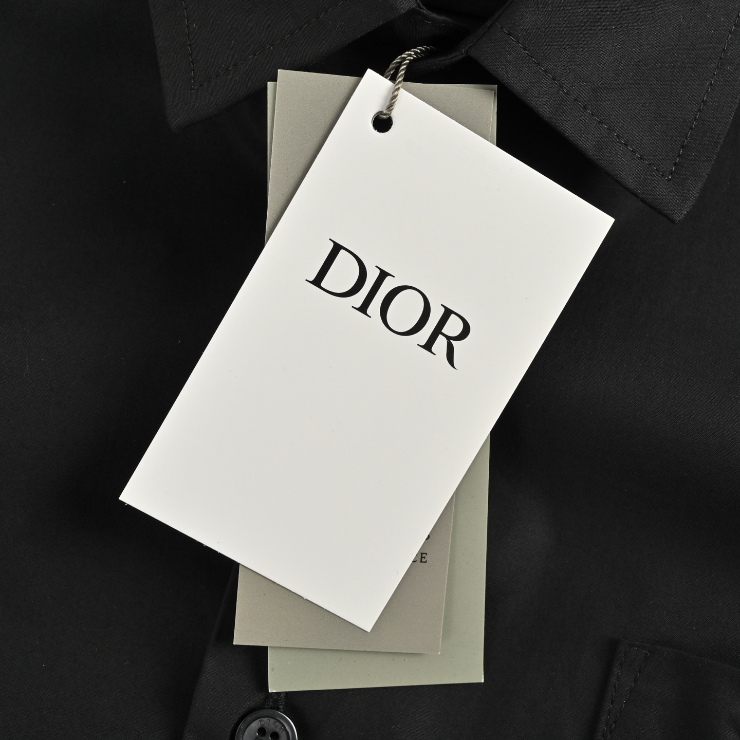 Dior 25ss pocket 1947 embroidered shirt