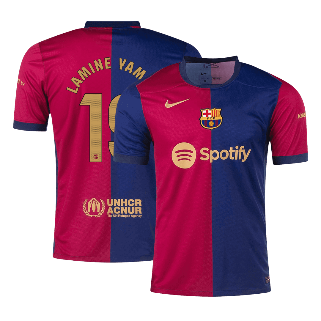 LAMINE YAMAL #19 Barcelona Football Shirt 2024/25