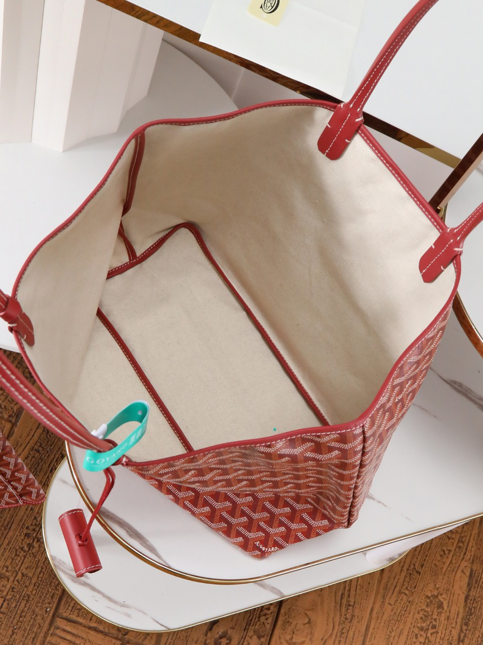 Goyard saint louis small shopping bag 020146