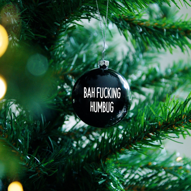 RUDE Christmas Tree Baubles
