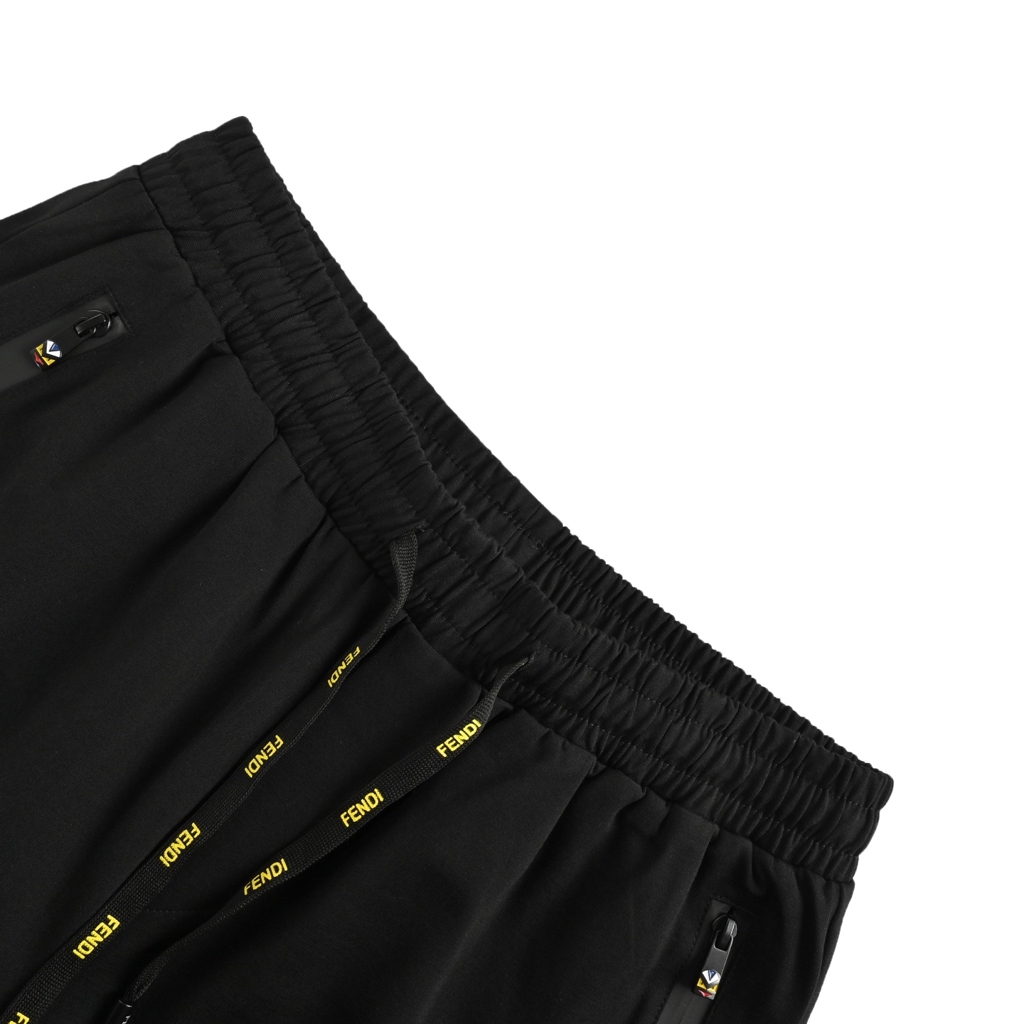 Fendi 25ss Monster Eye Logo Embroidered Shorts