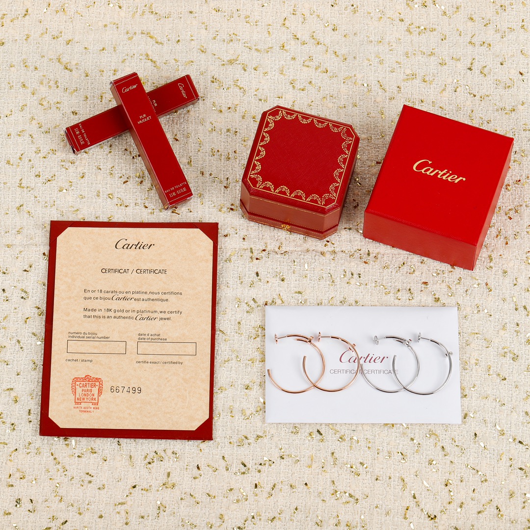 Cartier Large Stud Earrings