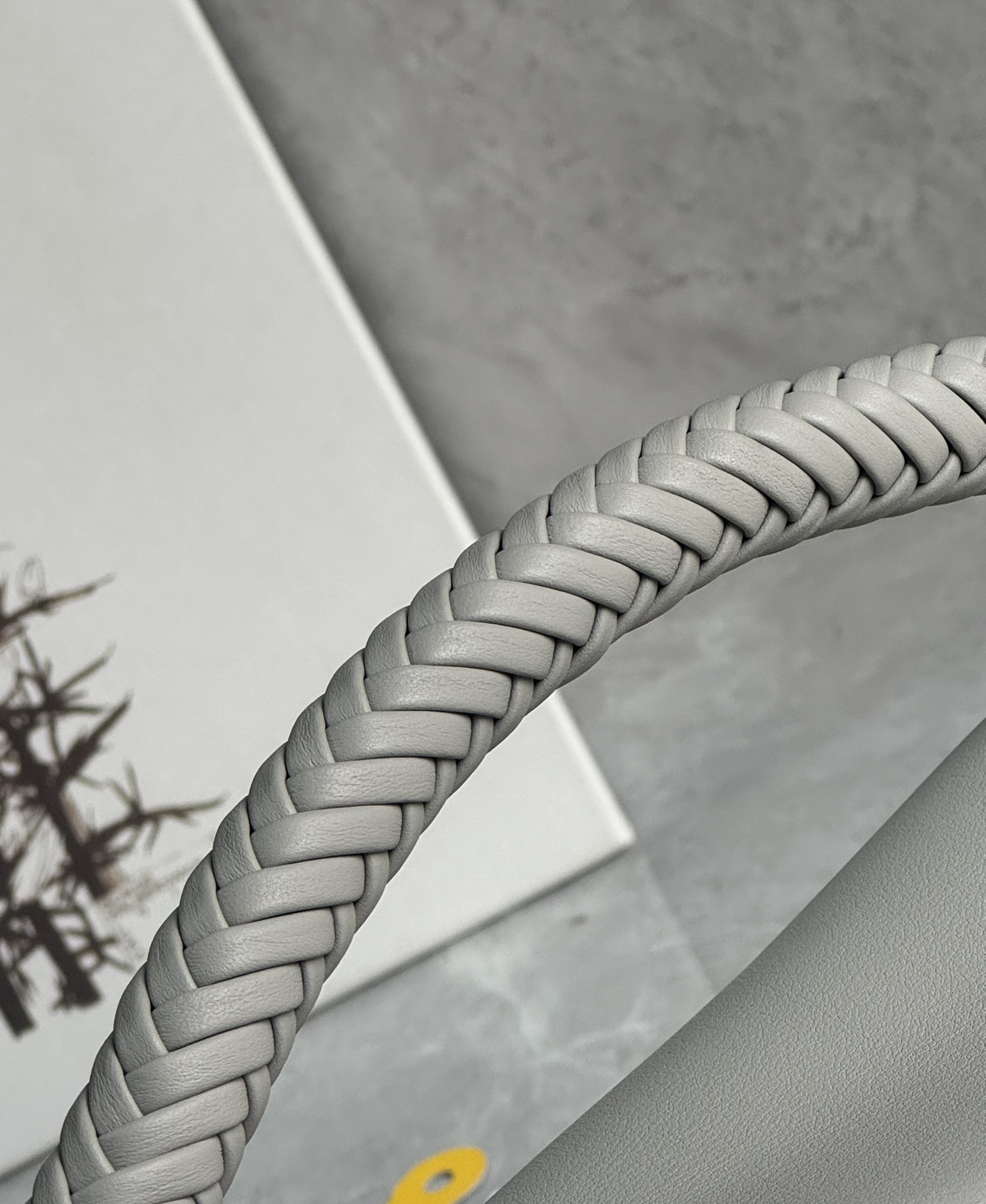 Loewe zzle bag with braided handle 0189