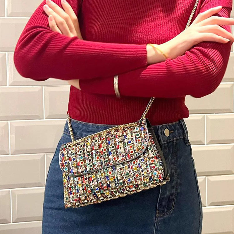 🔥Hot sale🔥Luxurious Crystals Rhinestone Evening Bag