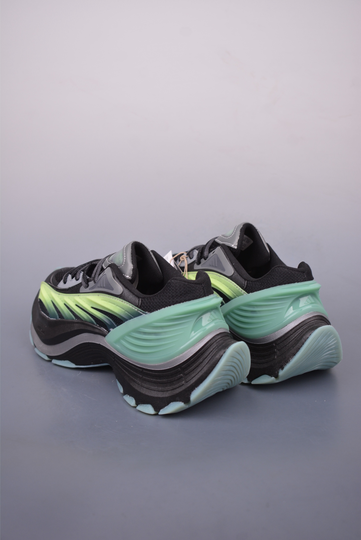 Adidas XLG MTW Daddy Shoes Black Yellow Green JQ6211