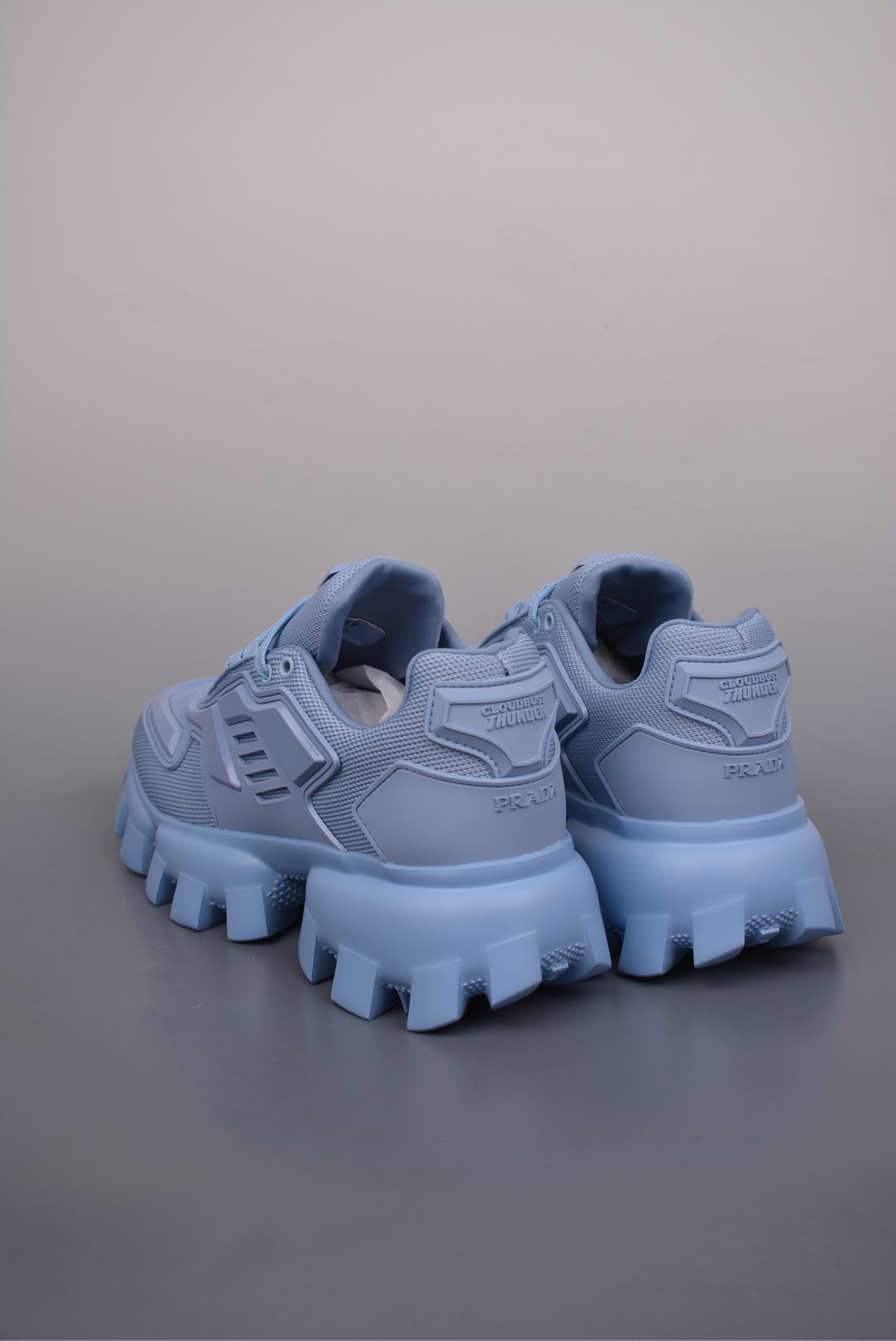 Prada Cloudbust Thunder Low Sneakers Light Blue 2EG293_3KZU_F0076