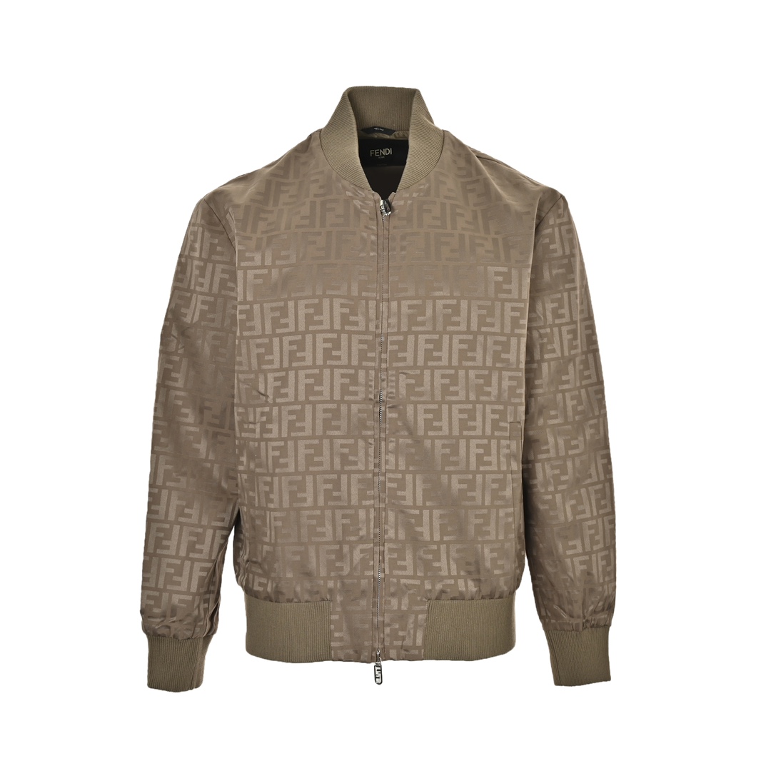 Fendi 24Fw all-over print jacquard jacket