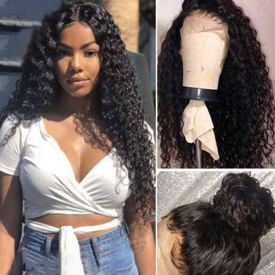New Lace Front Wigs Water Curly Wig