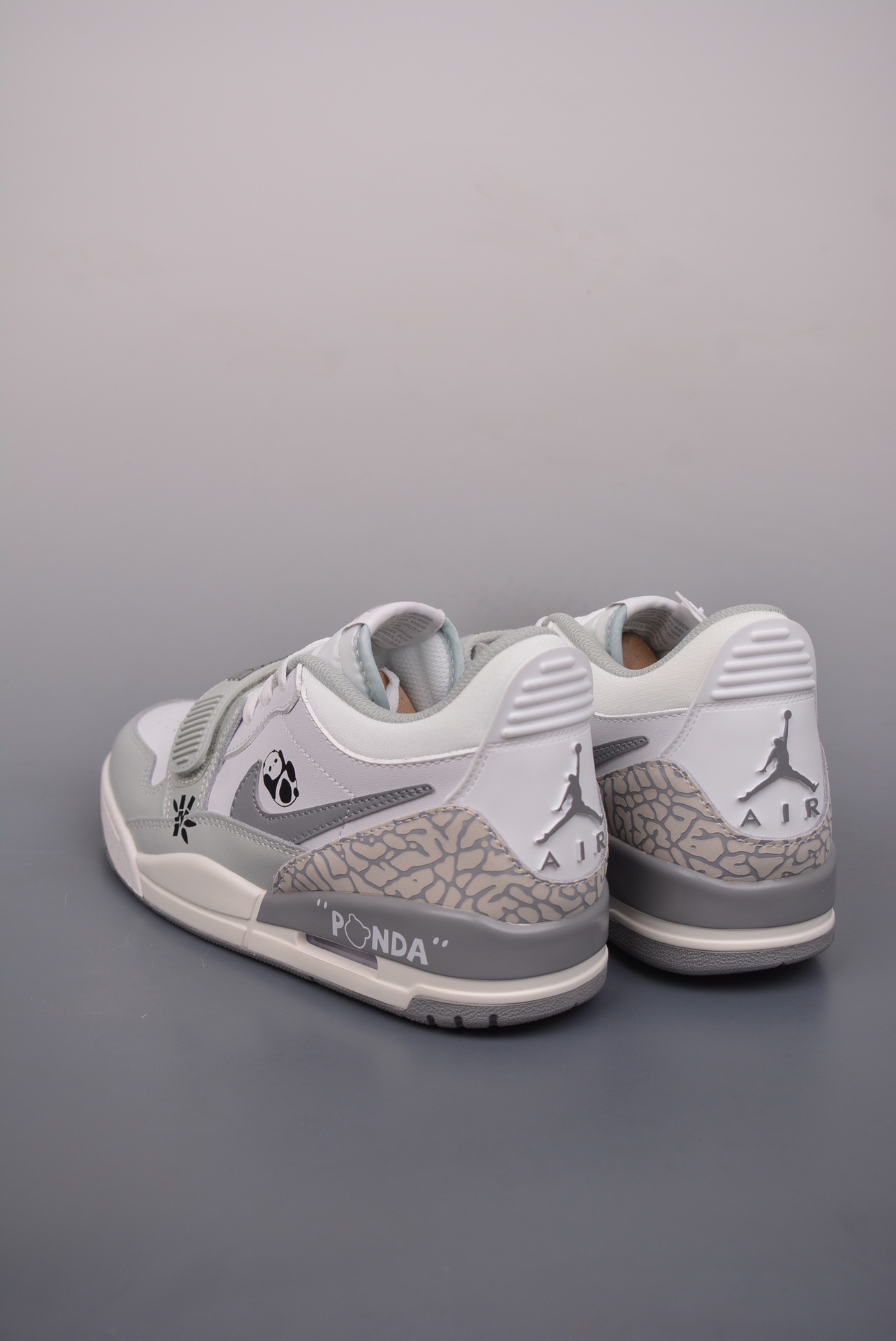 Air Jordan Legacy 312 Pouting Panda Gray and White