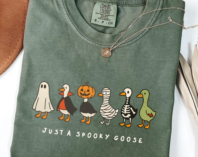 Halloween Goose shirt, just a Spooky Goose t-shirt,