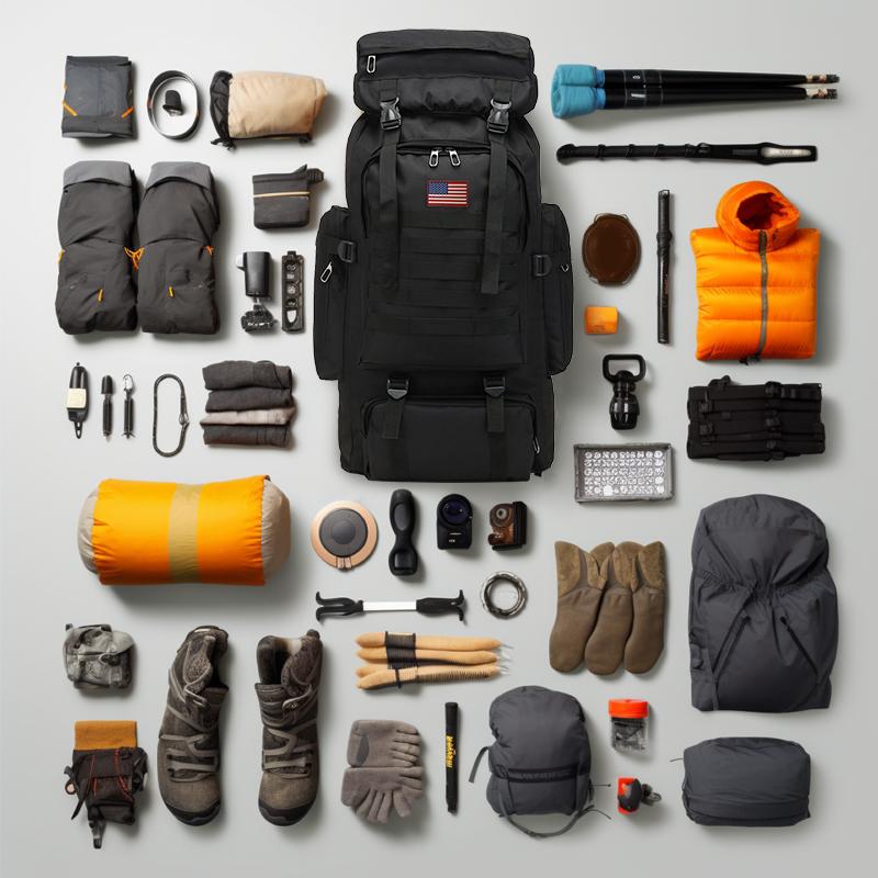 🔥ON SALE - 50% OFF🔥80L Camping Hiking Military Tactical Backpack,Waterproof and Breathable Travel Backpack