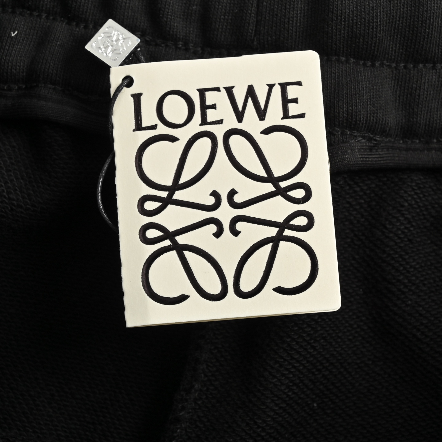 Loewe Colorblock Braided Ribbon Embroidered Shorts