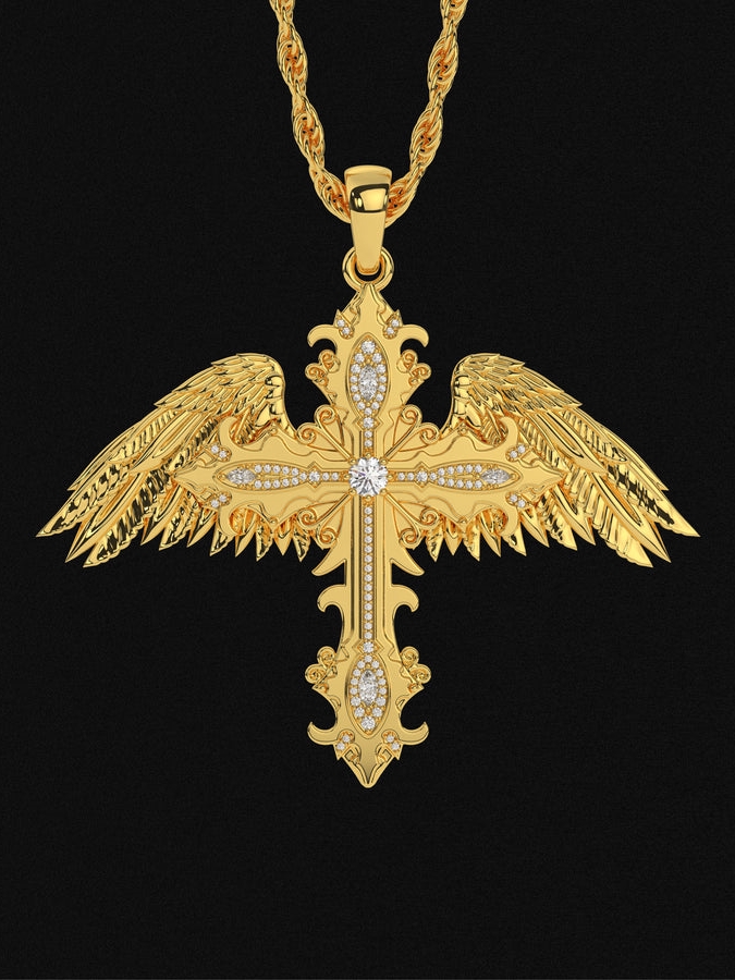 On Sale🔥Crossed Faith Pendant