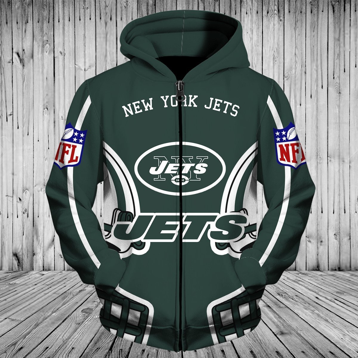 JETS 3D HOODIE 28