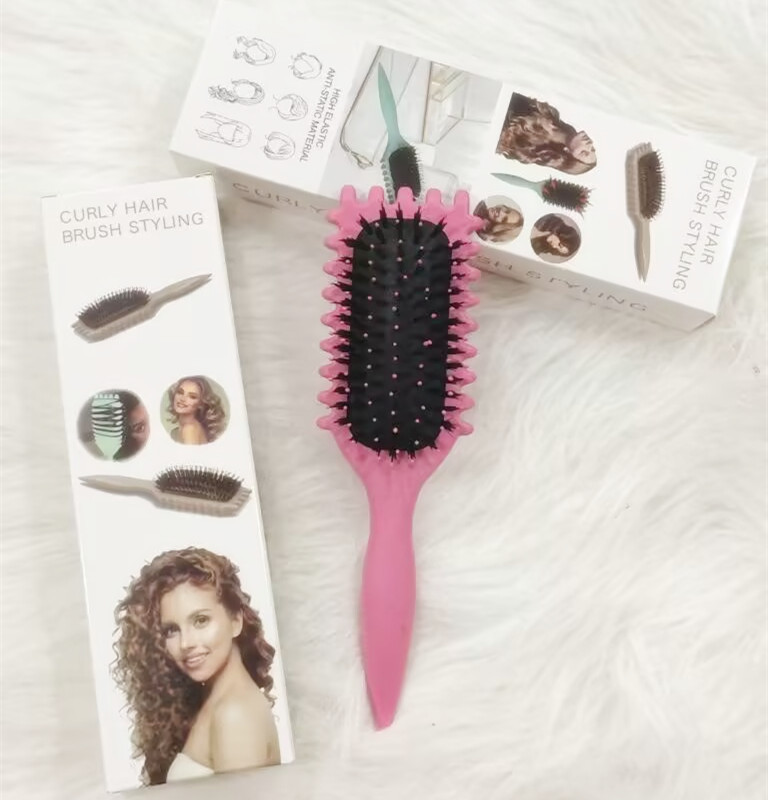Curly Hair Brush- Get “Perfect” Curls or Waves!