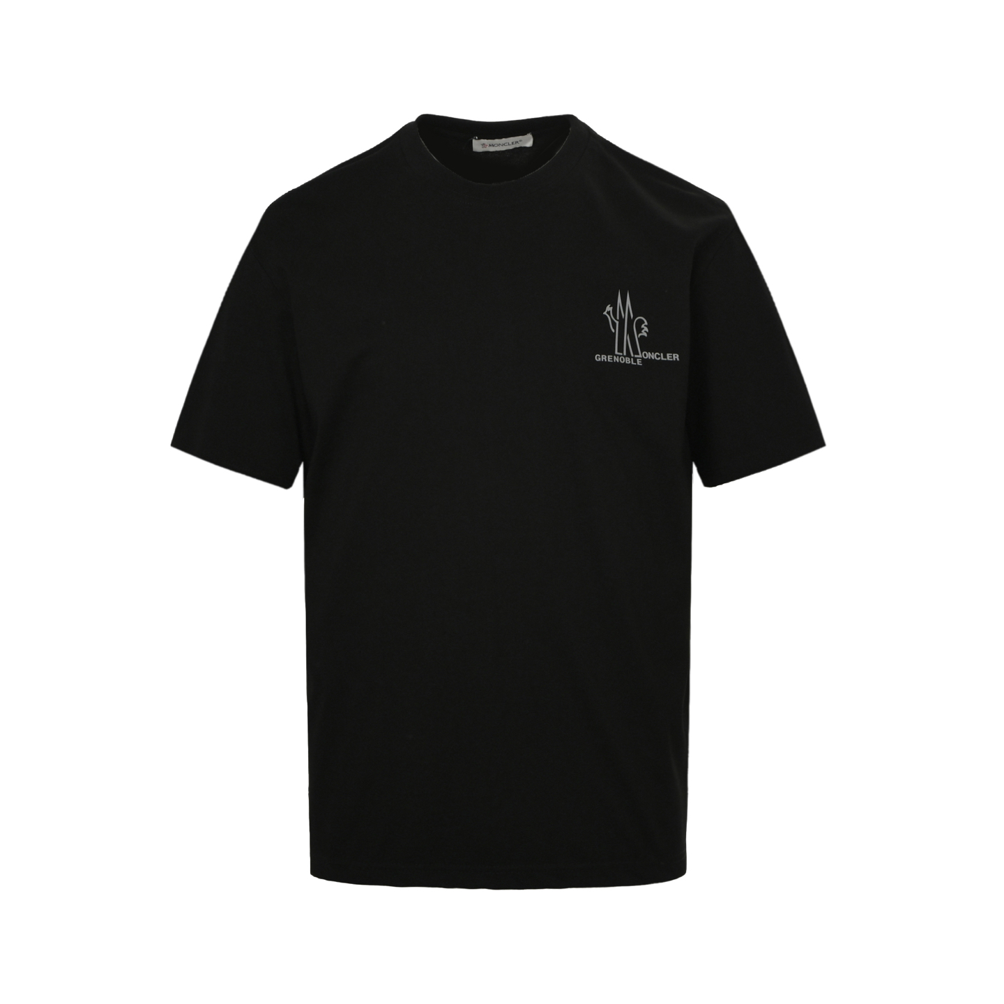 Moncler 25ss laminated logo short sleeves