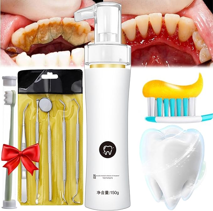 🔥Mother's Day discount 49%🔥 Fluoride-free gum protection, anti-caries repair, rapid whitening toothpaste