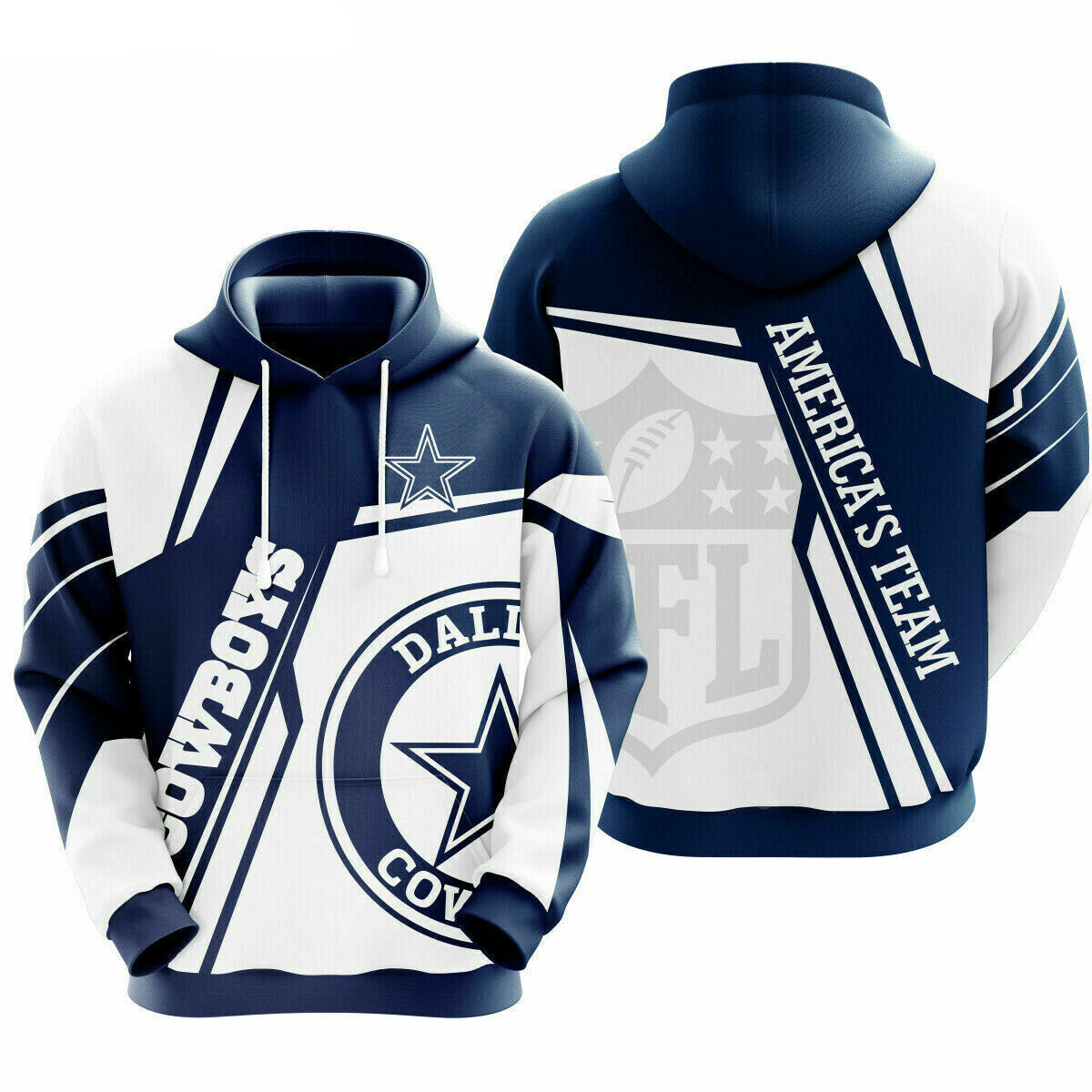 DALLAS COWBOYS 3D HOODIE NOV06